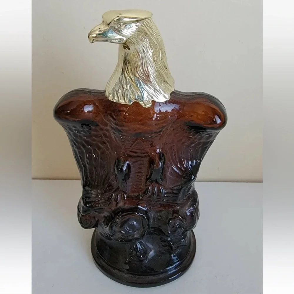 🇺🇸Vintage Avon Bald Eagle Oland After Shave Bottle, Collectible